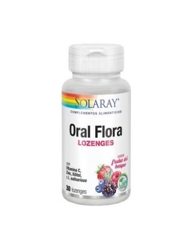 Pack 2 Uds. Oral Flora 30 Comprimidos Mast. de Pack Solaray