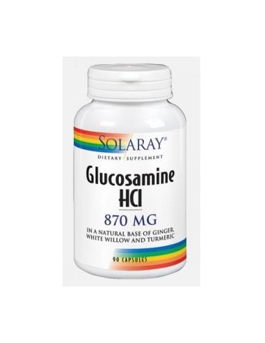 Pack 2 Uds. Glucosamine 870Mg. 90Cap. de Pack Solaray