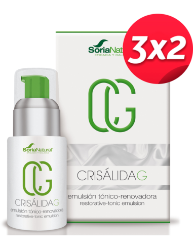 Pack 3X2 Crisalida G 30Ml. de Soria Natural.