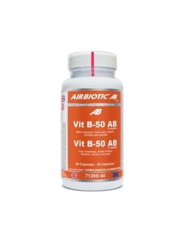 Vitamin B-50 Complex 60Cap. de Airbiotic