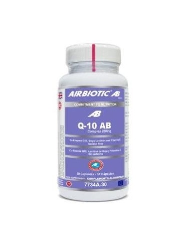 Co-Enzima Q10 200Mg. 30Cap. de Airbiotic