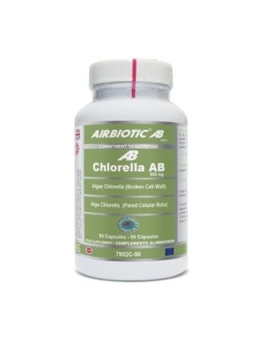 Chlorella Ab 600Mg. 90Cap. de Airbiotic