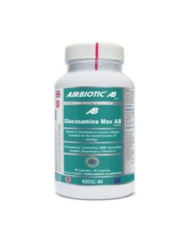 Glucosamina Max Ab Complex 90Cap. de Airbiotic