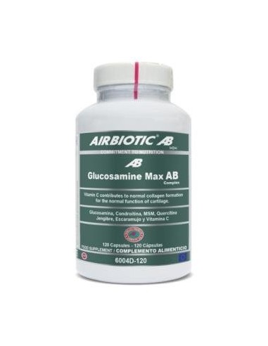 Glucosamina Max Ab Complex 120Cap. de Airbiotic