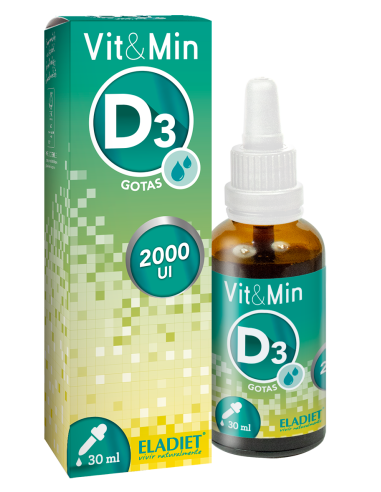 Vit & Min Vitamina D3 30Ml. de Eladiet