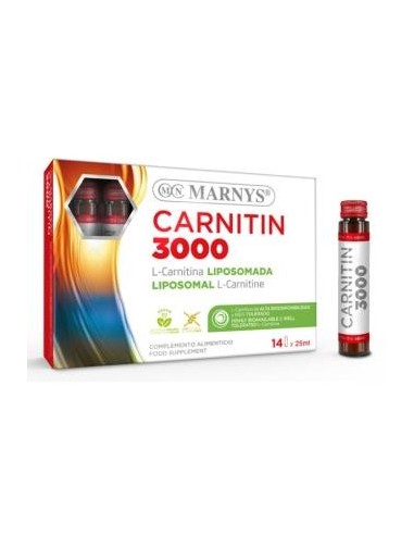 Carnitin 3000 Liposomada 14Viales de Marnys