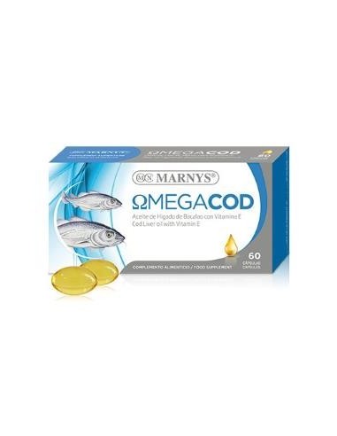Omegacod Aceite De Bacalao 60 Perlas X 510 Mg de Marnys