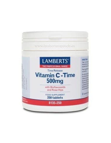 Vitamina C 500Mg. Time Lib. Sostenida 250  Comprimidos de La