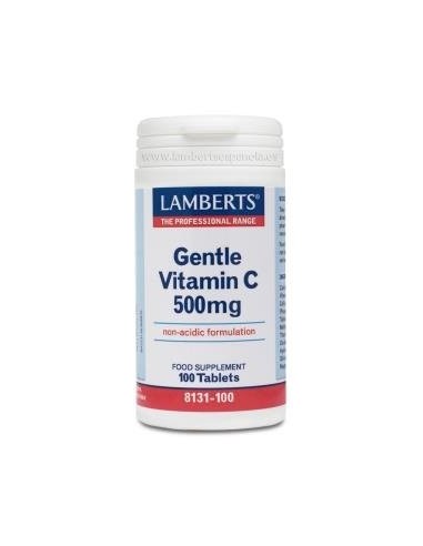 Gentle Vitamina C 500 Mg.(No Acida) 100  Comprimidos de Lamb