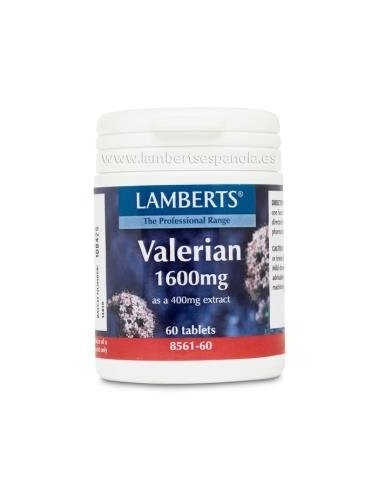 Valeriana 1600Mg. 60 Comprimidos de Lamberts