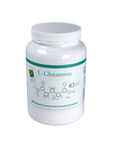 L-Glutamina. Bote con 504g, en polvo (168 dosis de 3g)