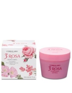 3 Rosas Crema Corporal 200 Mililitros L´Erbolario