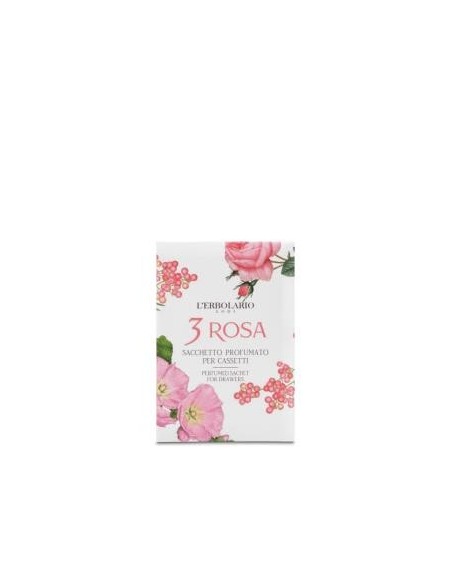 3 Rosas Saco Perfume Cajon 1 Unidad L´Erbolario