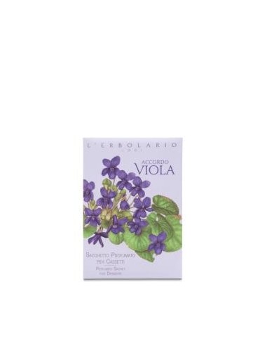 Accordo Violeta Saco Perfume Cajon 1 Unidad L´Erbolario