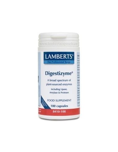 Digestizyme (Complejo De Enzimas) 100 Cap. de Lamberts