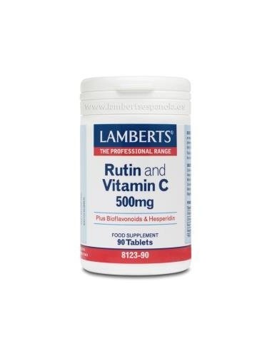 Rutin + Vit. C + Bioflavonoides 90 Comprimidos de Lamberts