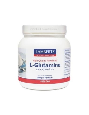 L-Glutamina Polvo 500Gr de Lamberts