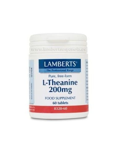 L-Teanina 200Mg. 60 Comprimidos de Lamberts