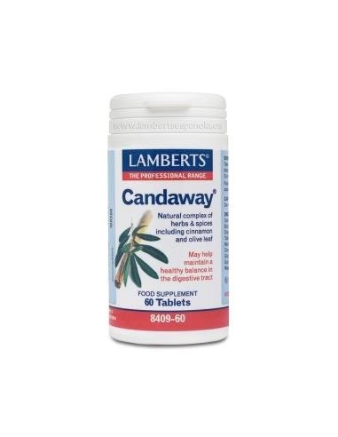 Candaway (Canela Y Hoja De Olivo) 60 Comprimidos de Lamberts