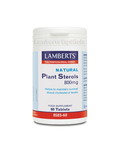 Esteroles Vegetales (Plant Sterols) 800Mg. 60 Comprimidos de