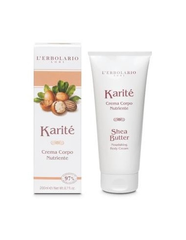 Karite Crema Cuerpo Nutritiva 200 Mililitros L´Erbolario