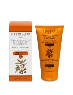 Solar Crema Facial Aloe Y Macadamia 75 Mililitros L´Erbolario