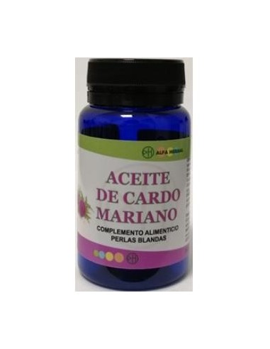 Aceite De Cardo Mariano 60 Perlas Alfa Herbal