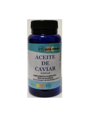 Aceite De Caviar (Romega) 50 Perlas Alfa Herbal