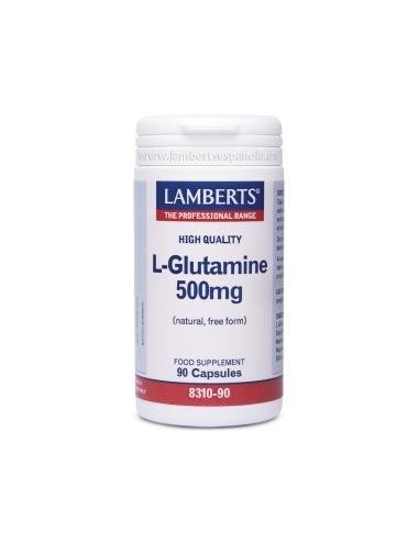 L-Glutamina 500 Mg. 90 Cap. de Lamberts