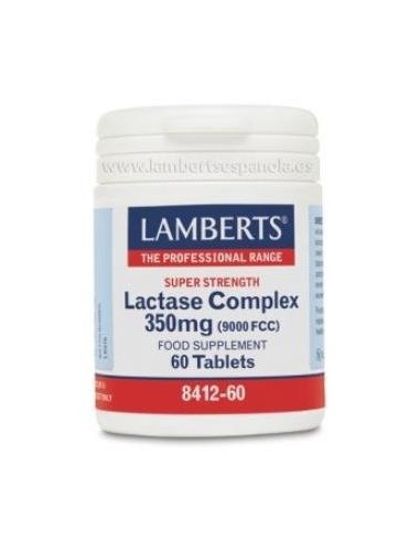Complejo Lactasa 350Mg. 60 Comprimidos de Lamberts
