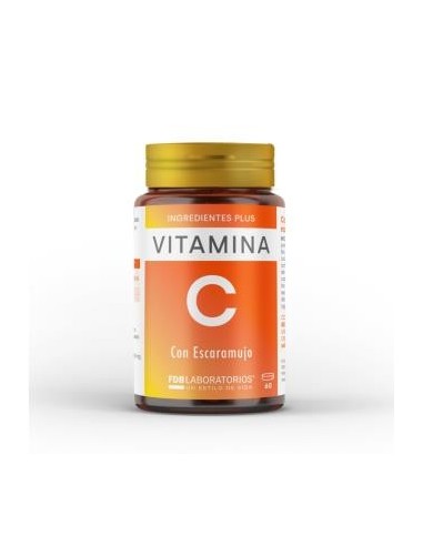 Vitamina C 1000Miligramos Con Escaramujo 60 Comprimidos Fdb