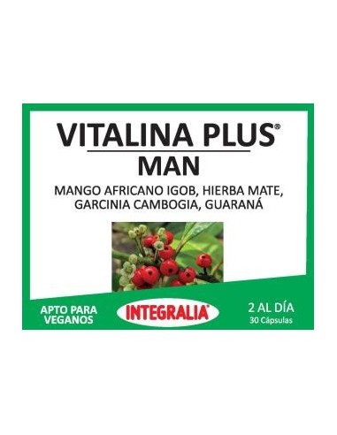 Vitalina Plus Man  30 Capsulas de Integralia.