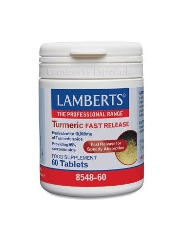 Curcuma Liberacion Rapida 60 Comprimidos de Lamberts