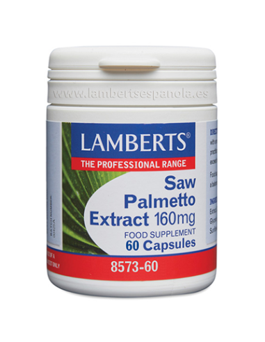 Extracto De Saw Palmetto 160Mg. 60Cap. de Lamberts
