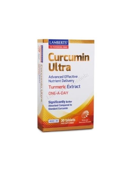 Curcumin Ultra 30 Comprimidos de Lamberts