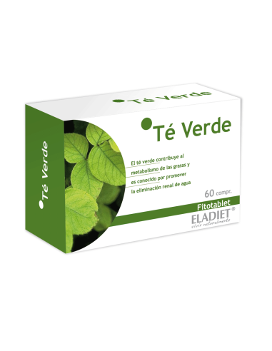 Fitotablet Te Verde 60 Comprimidos de Eladiet