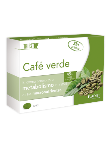 Triestop Cafe Verde 60 Comprimidos de Eladiet