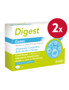 Pack de 2 uds Digest Gases (Aero) 60Comp. de Eladiet
