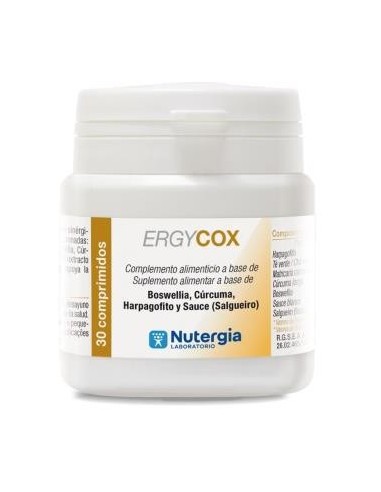 Ergycox 30 comprimidos de Nutergia