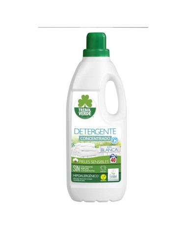 trebol verde detergente concentrado ropa blanca 40 lavados 2