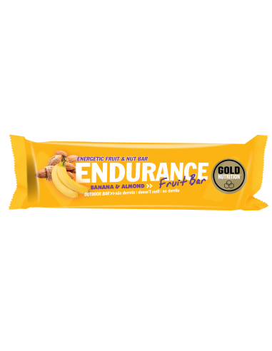 Endurance Fruit Bar Platan0/Alm 40G 35 Un de Gold Nutrition