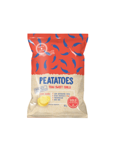 Peatatoes - Protein Chips Thai Sweet Chili - 40 G Caja 14 Un