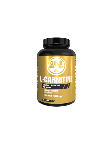 Pack 2 X L-Carnitine 750 Mg Gn 60 Caps de Gold Nutrition