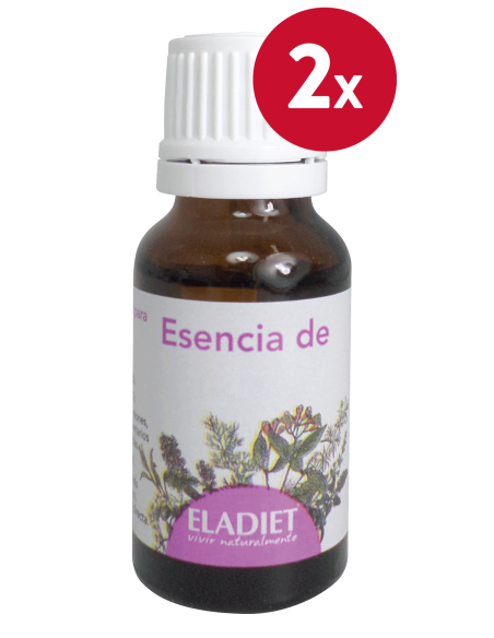 Pack de 2 Tomillo Aceite Esencial 15Ml. de Eladiet Pack