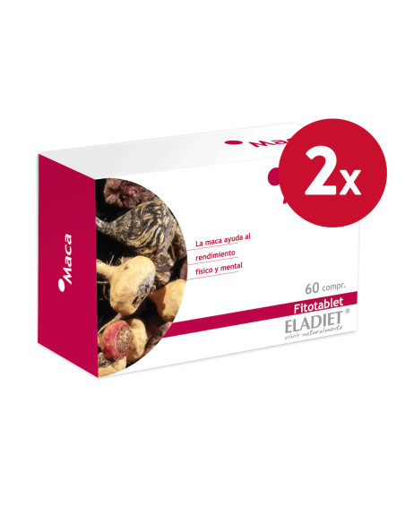 Pack de 2 uds Fitotablet Maca 60Comp. de Eladiet