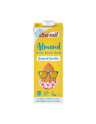 EcoMil Almond Original Vainilla Tetrabrik 1 l