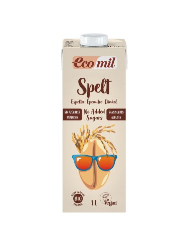 EcoMil Espelta Sin azucar  Bio 1 l