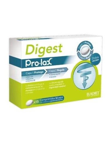 Pack de 2 Digest Pro-Lax 15 Comprimidos de Eladiet Pack