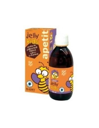 Pack de 2 uds Jelly Kids Apetit J.Real 250Ml.Jarabe(Sabor Fresa) de Eladiet