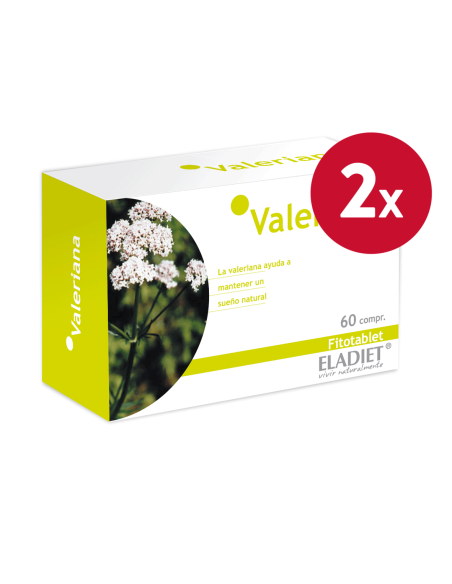 Pack de 2 uds Fitotablet Valeriana 60Comp. de Eladiet